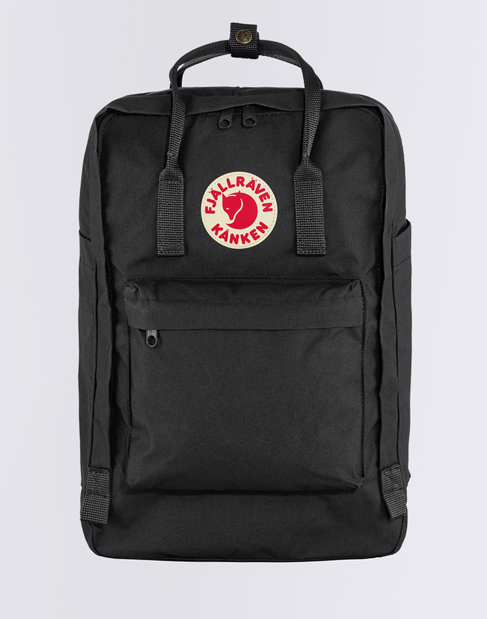 Levně Batoh Fjällräven Kanken Laptop 17" 550 Black 20 l