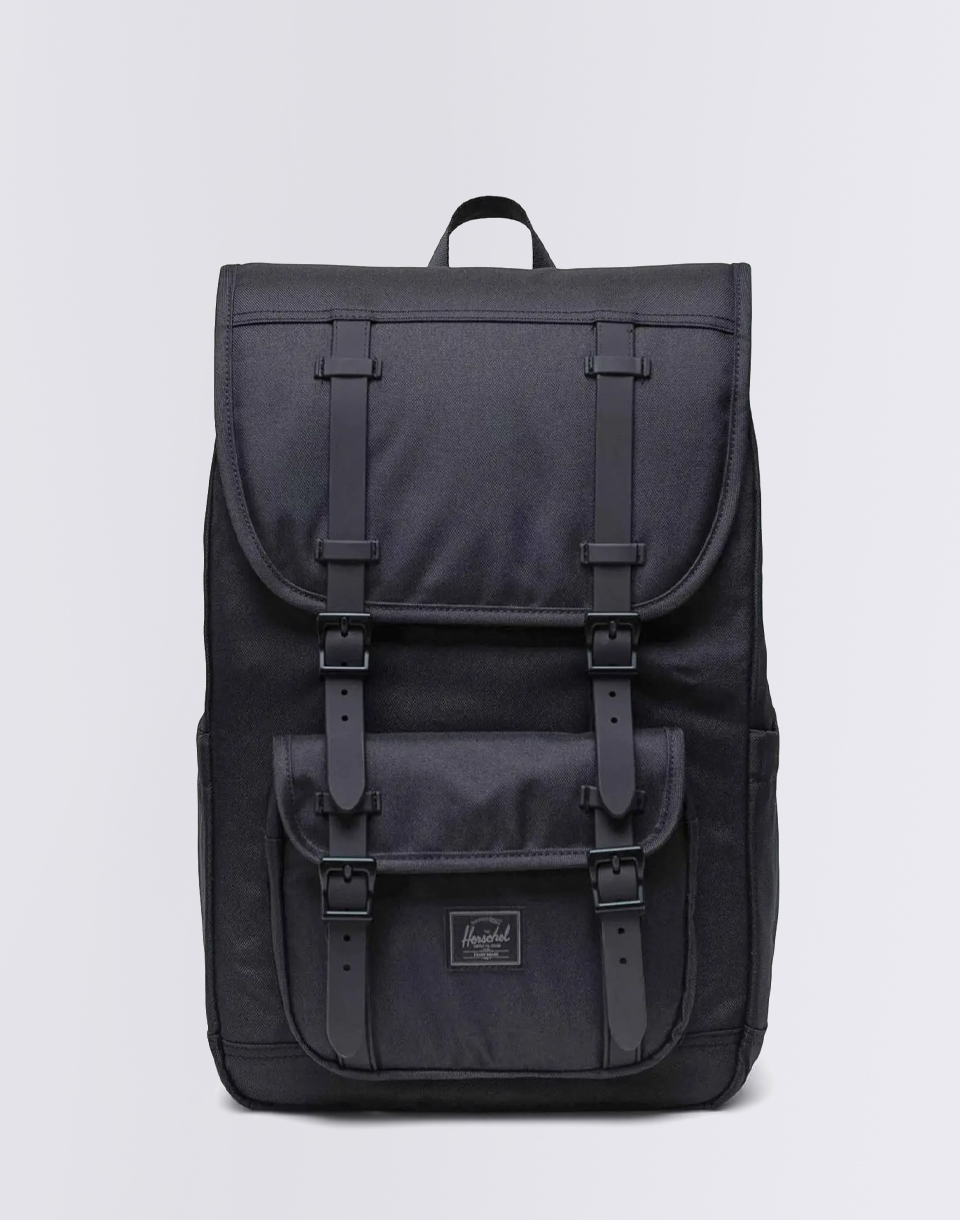 Levně Batoh Herschel Supply Little America Mid-Volume Black Tonal 21 l