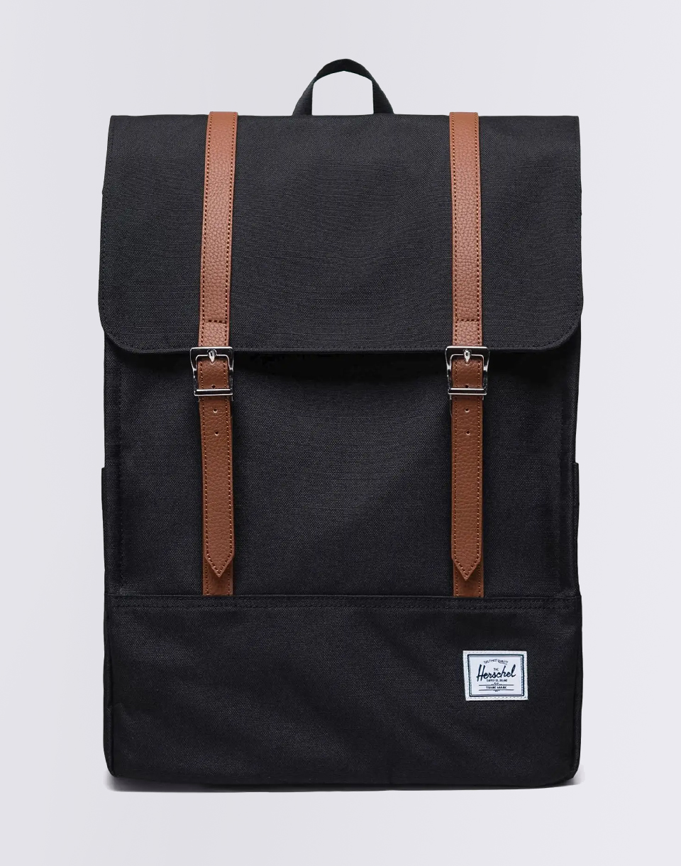 Batoh Herschel Supply Survey Black 20 l - Černá