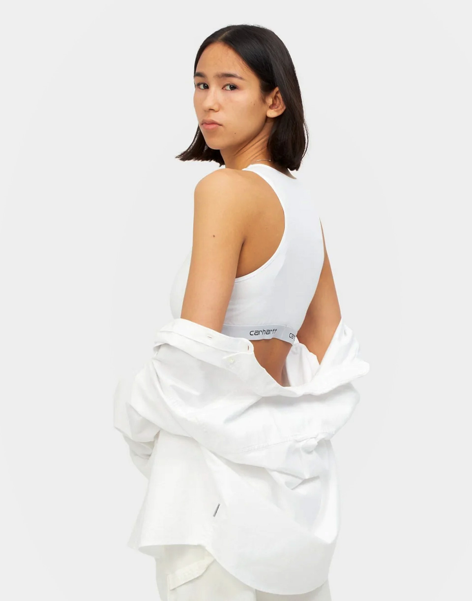 Carhartt WIP W' Script Racer Tank White L