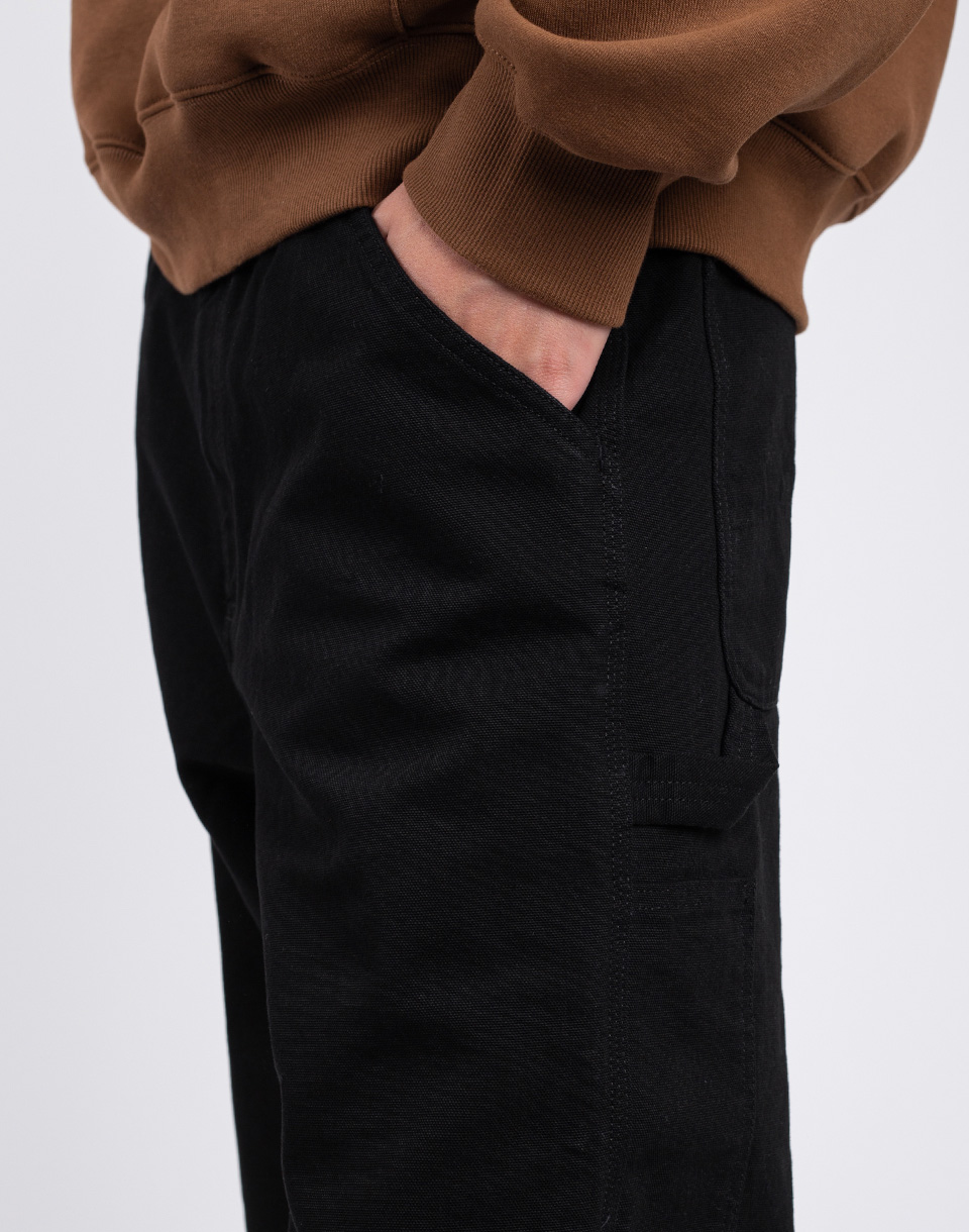 Carhartt WIP Single Knee Pant Black rinsed W32/L32