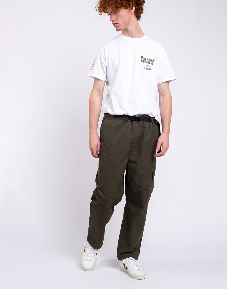 Carhartt WIP Haste Pant Plant M - Zelená - Bavlna/Nylon