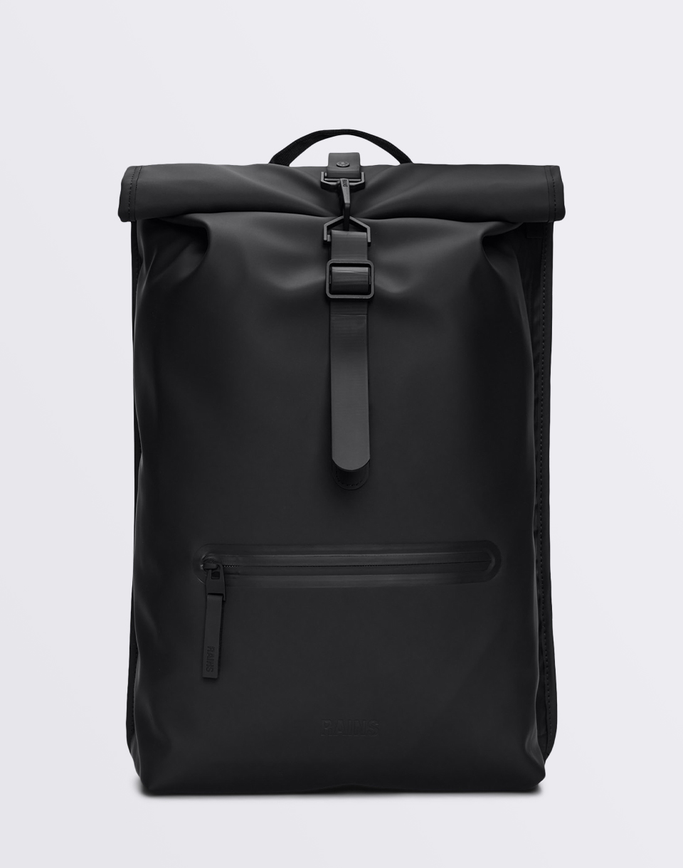 Levně Batoh Rains Rolltop Rucksack 01 Black 13 l