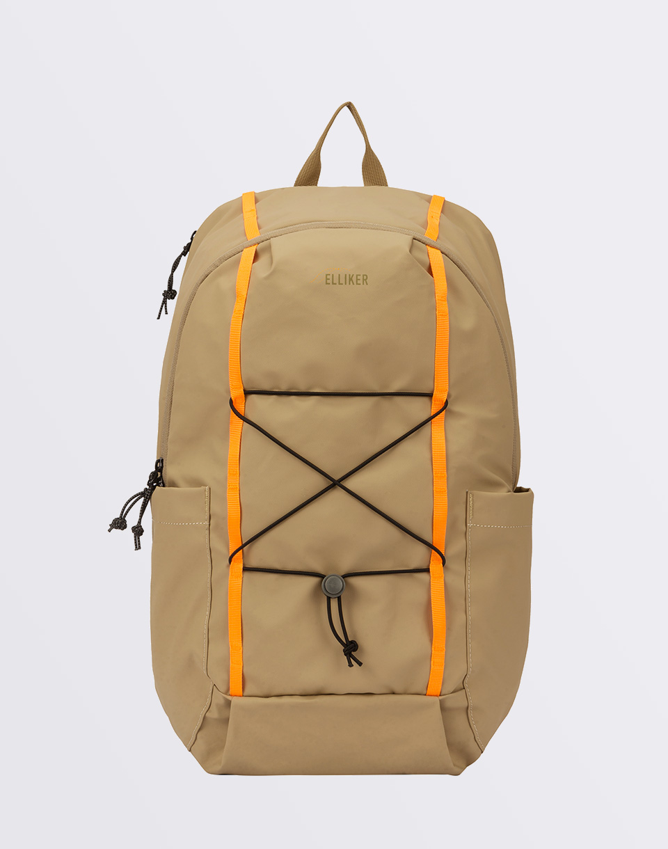 Batoh Elliker Keswik Zip Top Backpack 22L SAND 22 l - Béžová