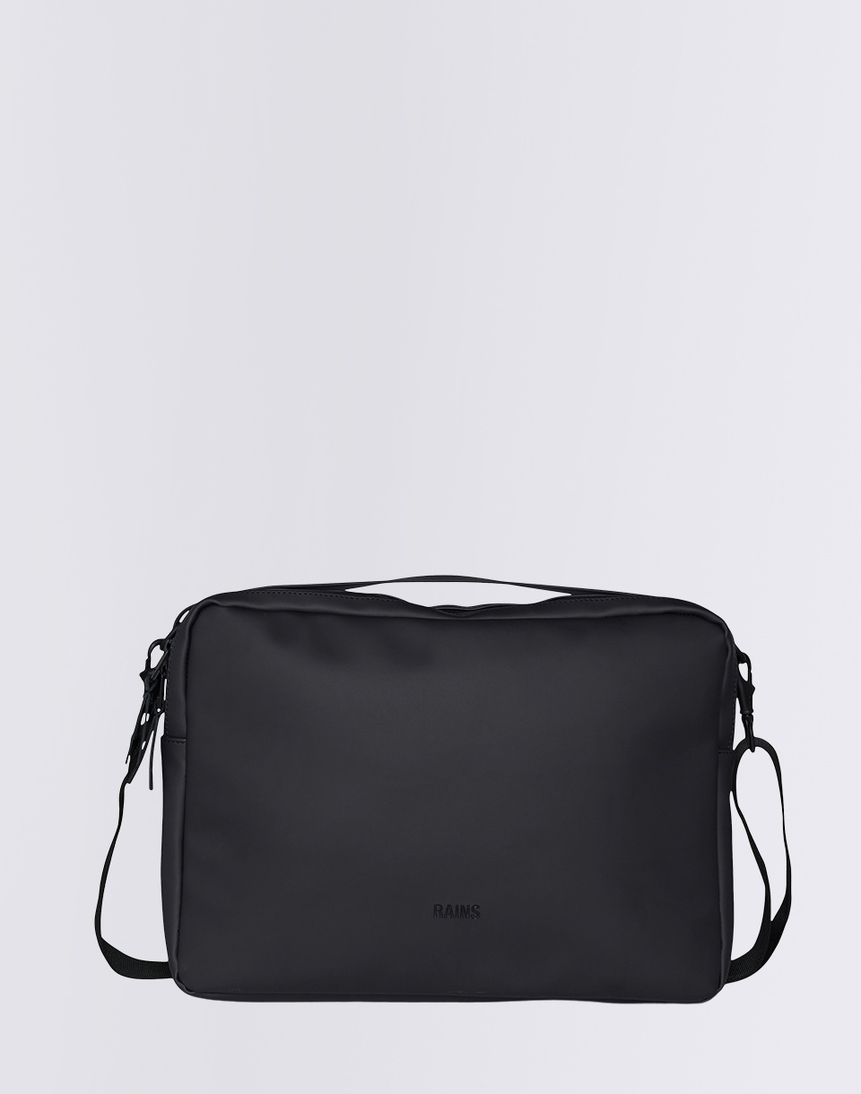 Rains Laptop Bag 13"/14" 01 Black - Černá