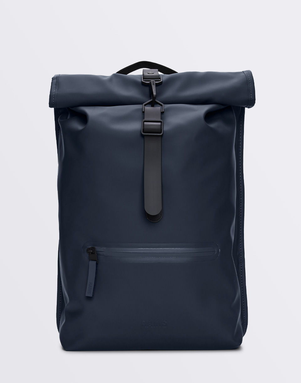 Batoh Rains Rolltop Rucksack 47 Navy 13 l - Modrá