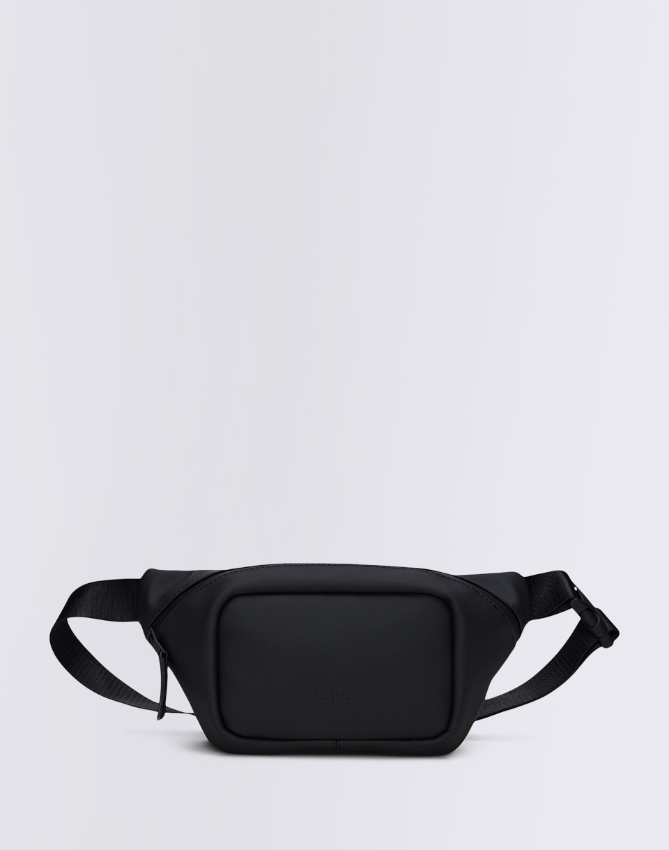 Levně Rains Bum Bag Mini 01 Black