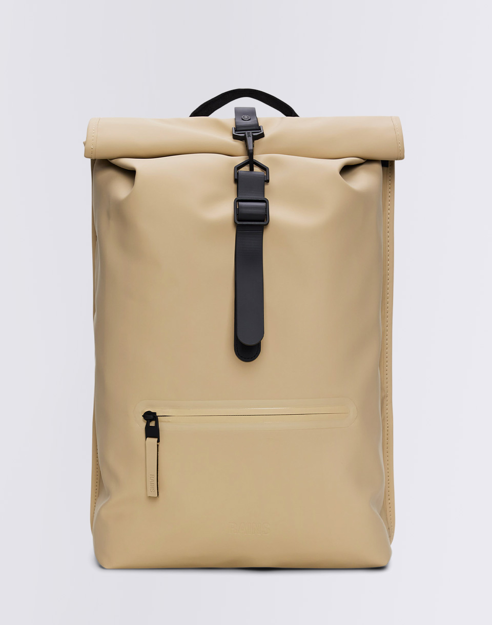 Batoh Rains Rolltop Rucksack 24 Sand 13 l - Béžová