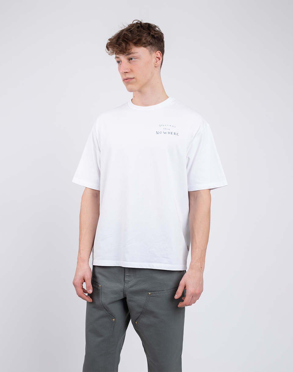 Forét Paddle T-shirt White S - Bílá - Organická bavlna