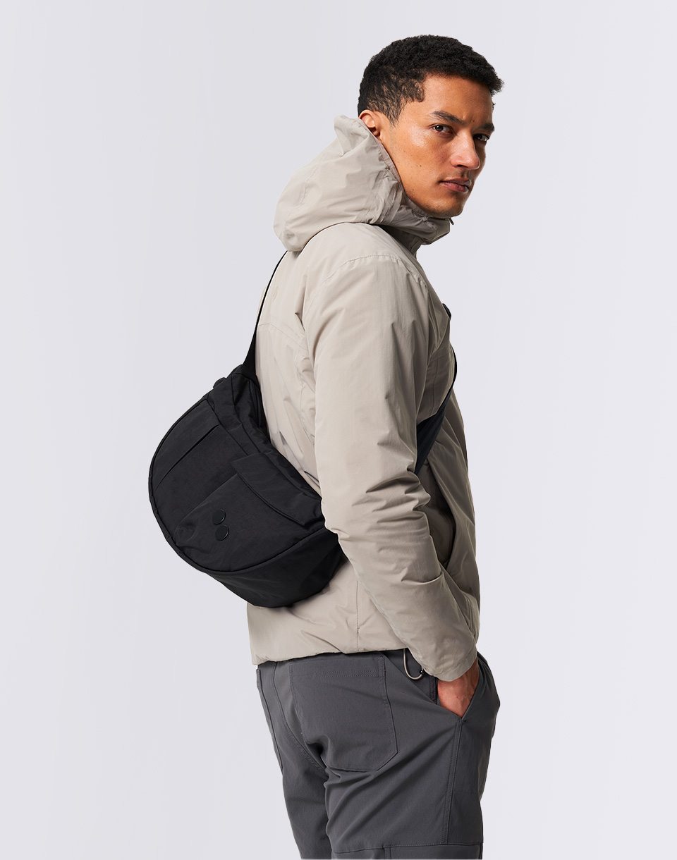 pinqponq Krumm Medium Crinkle Black