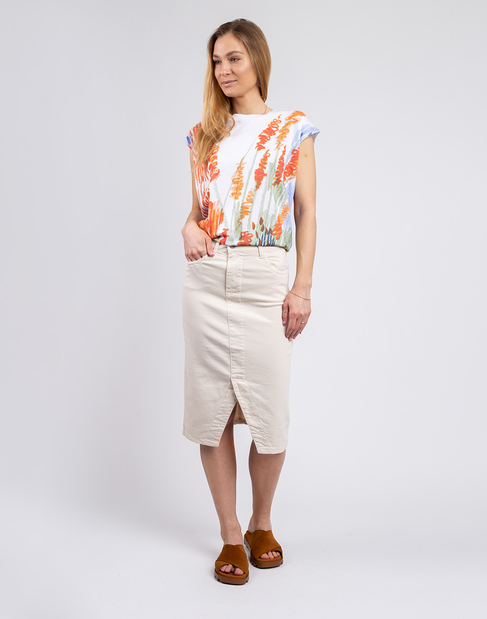 SKFK Aintzane Skirt S2413 Cream 38