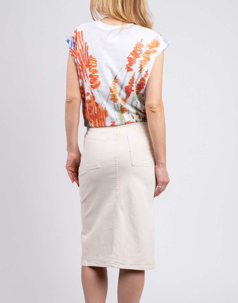 SKFK Aintzane Skirt S2413 Cream 38
