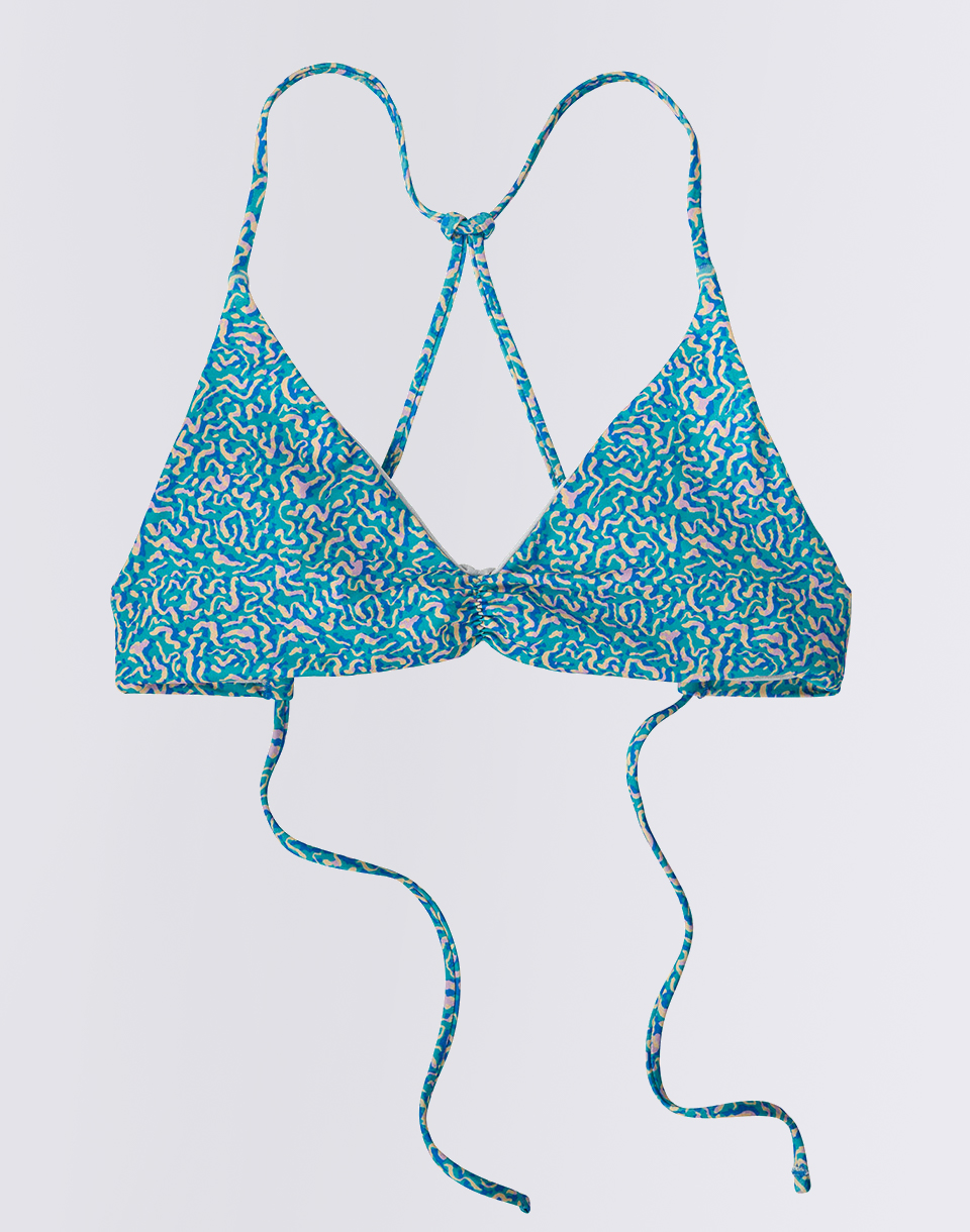 Patagonia W's Nanogrip Sunny Tide Top Sea Texture: Subtidal Blue XL