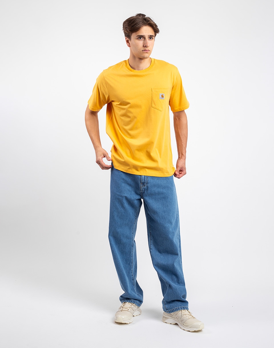 Carhartt WIP Landon Pant Blue heavy stone wash 29