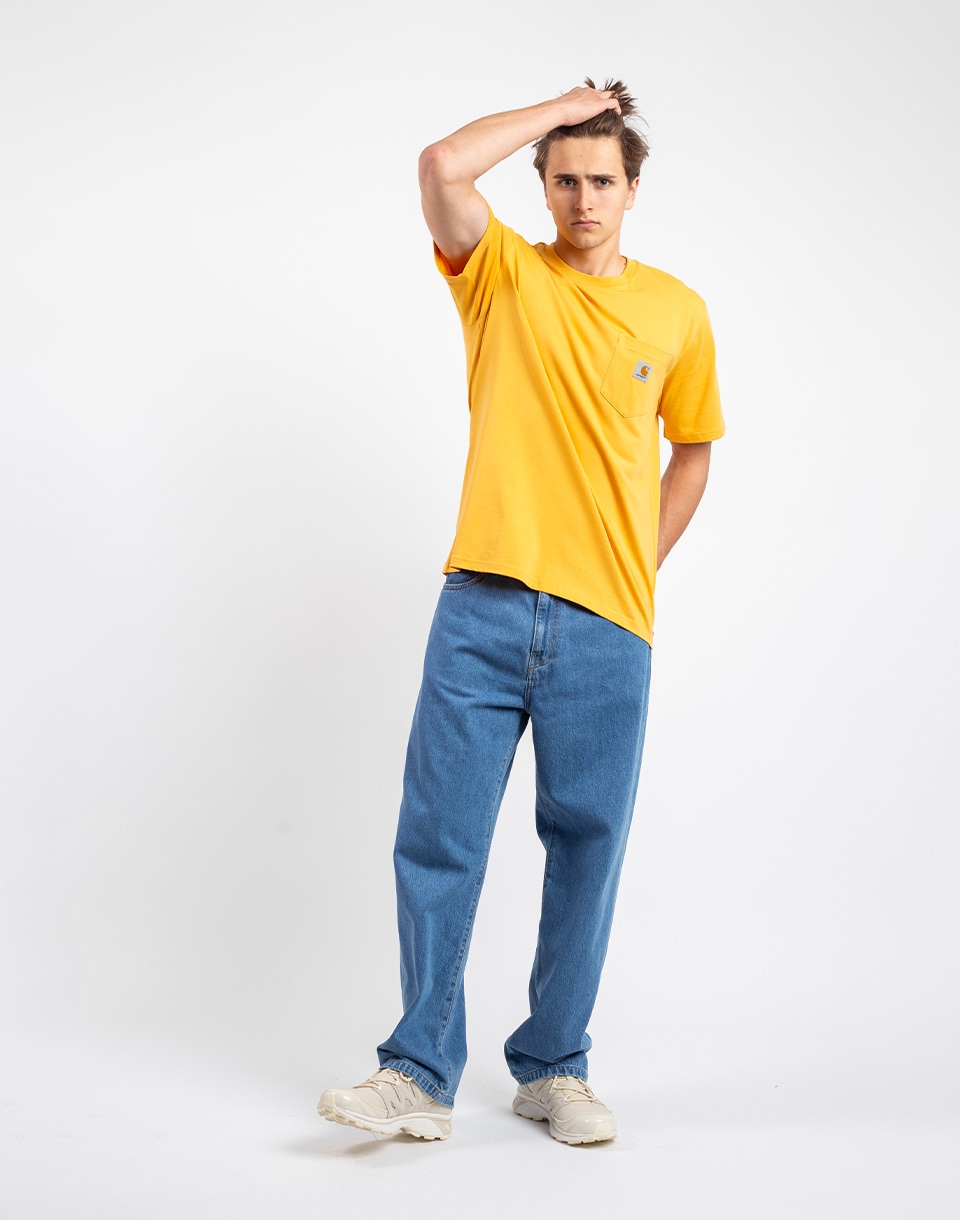 Carhartt WIP Landon Pant Blue heavy stone wash 29