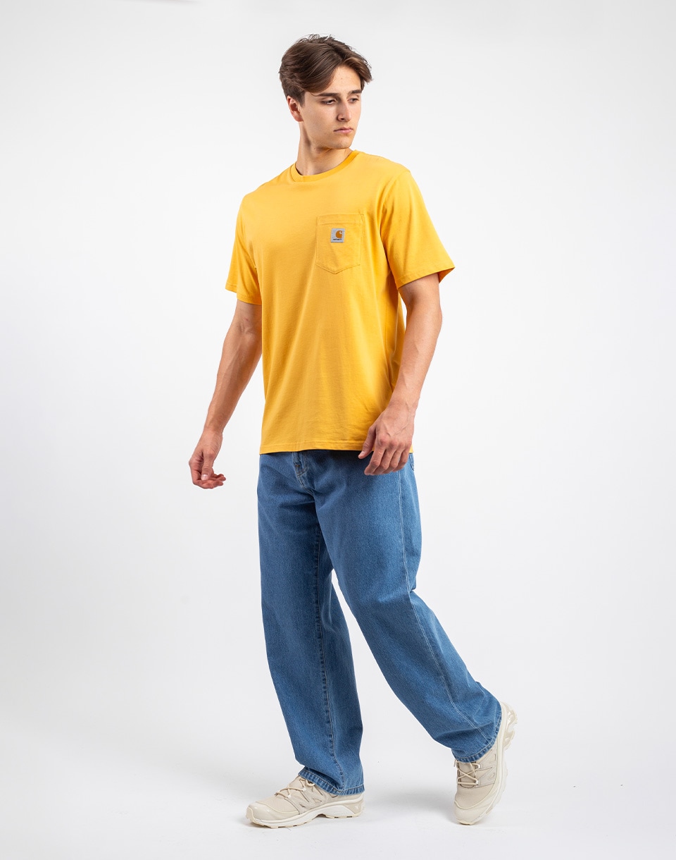 Carhartt WIP Landon Pant Blue heavy stone wash 29