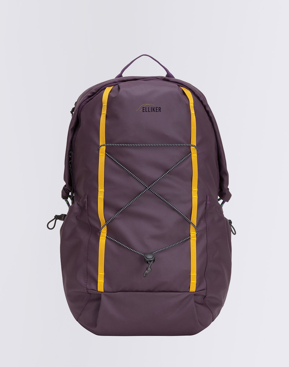 Batoh Elliker Kiln Hooded Zip Top Backpack 22L PURPLE