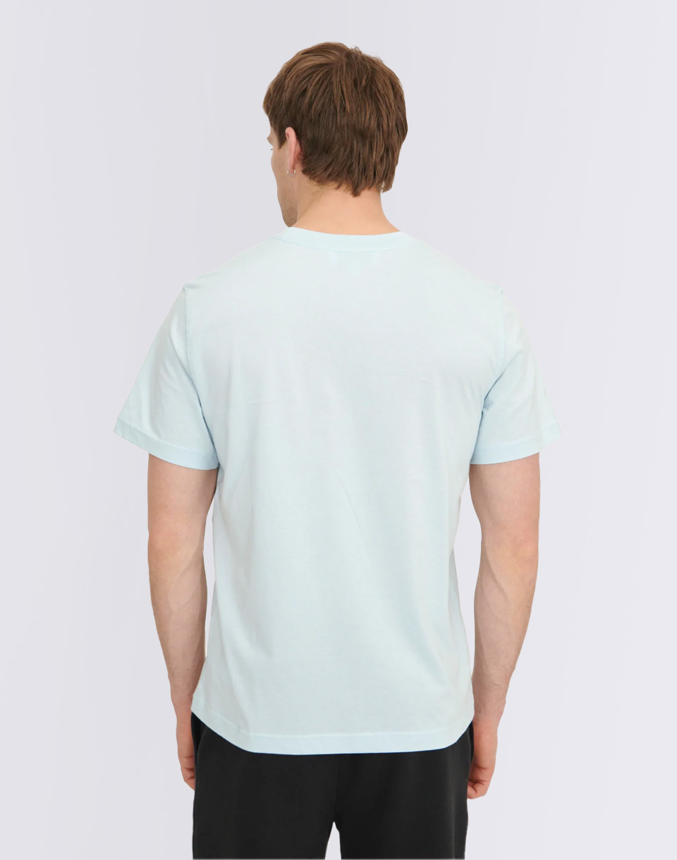 Tričko Organic Basics True Boxy Fit Tee Light Blue