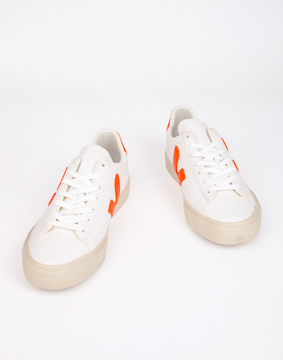 Veja Campo EXTRA-WHITE_ORANGE-FLUO 37