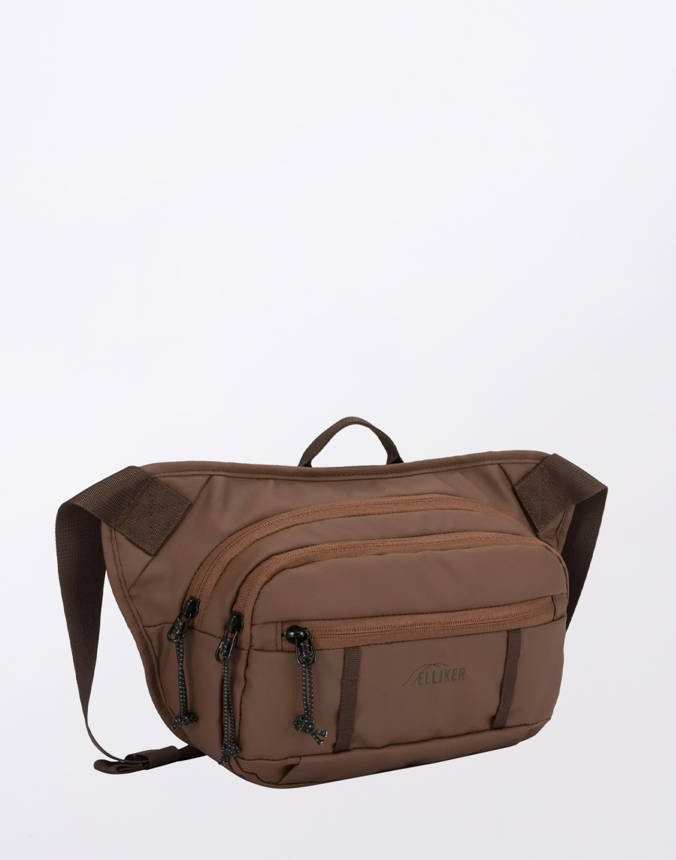 Elliker Fitts Sling Bag 2L BROWN