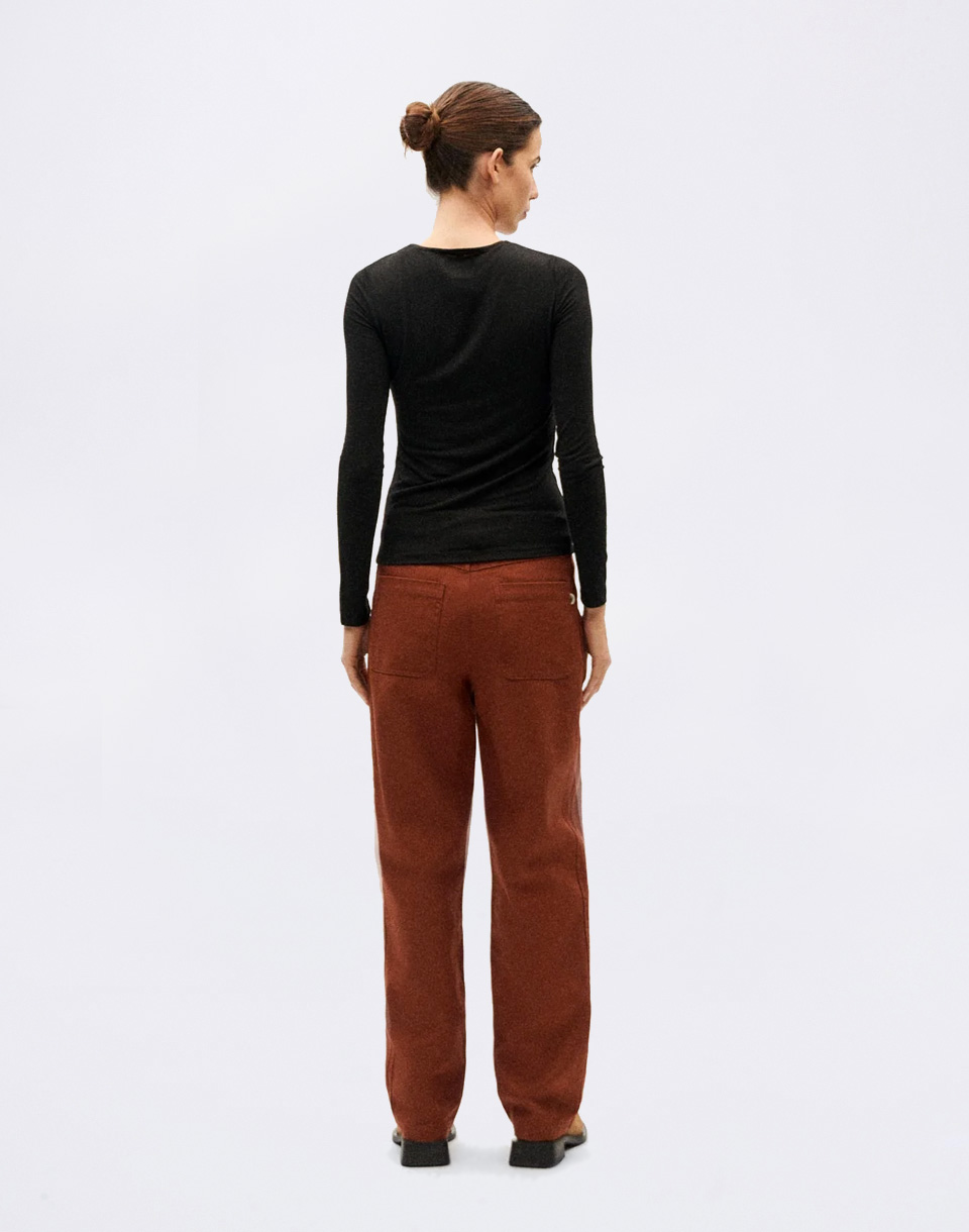 Thinking MU Black Brisa Cachemire Top BLACK L