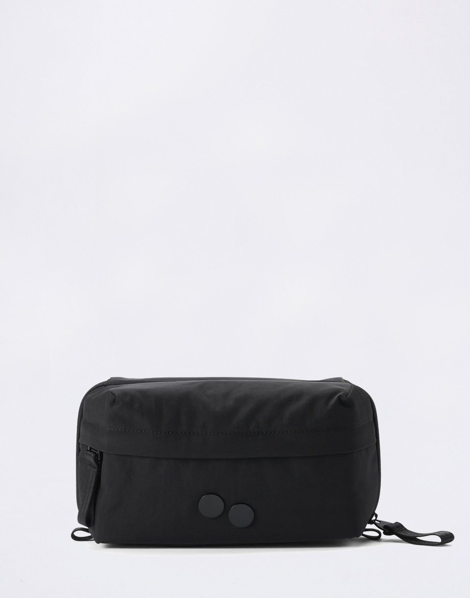 Pinqponq Wash Bag Crinkle Black