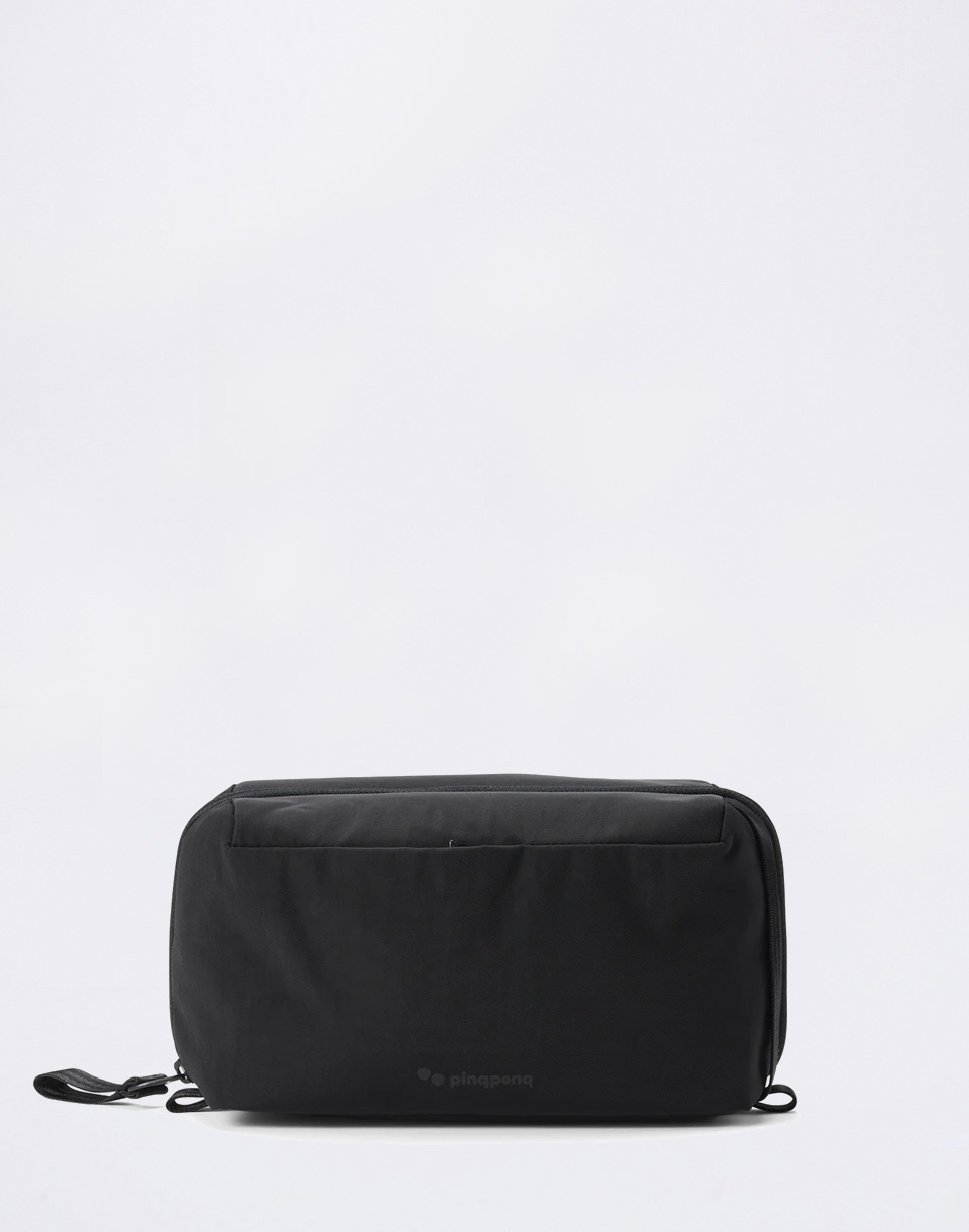 pinqponq Wash Bag Crinkle Black