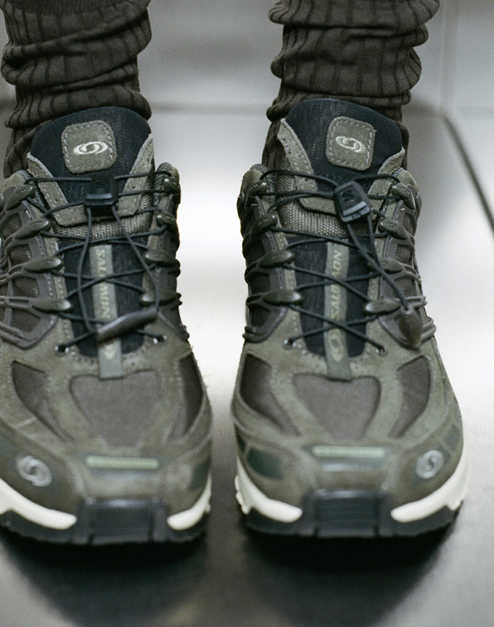 Salomon ACS PRO Leather Peat/Dlicgr/Greenh 44