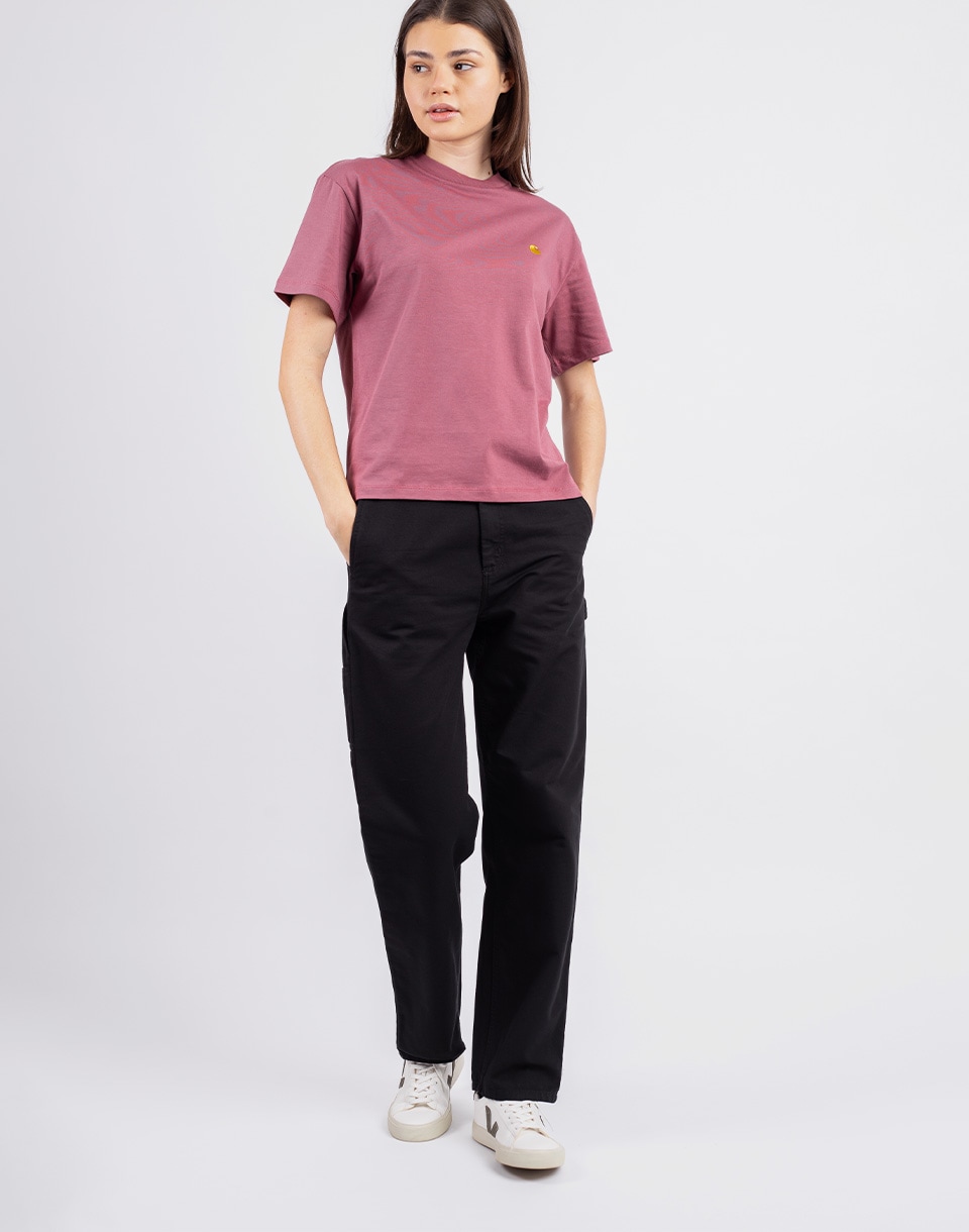 Carhartt WIP W' Pierce Pant Straight Black rinsed 27