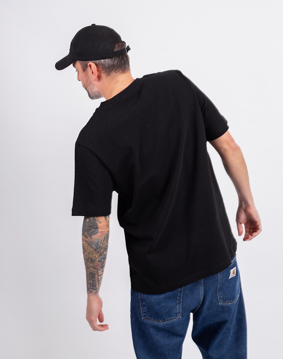 Freshlabels Lowercase Tee Uni Black S