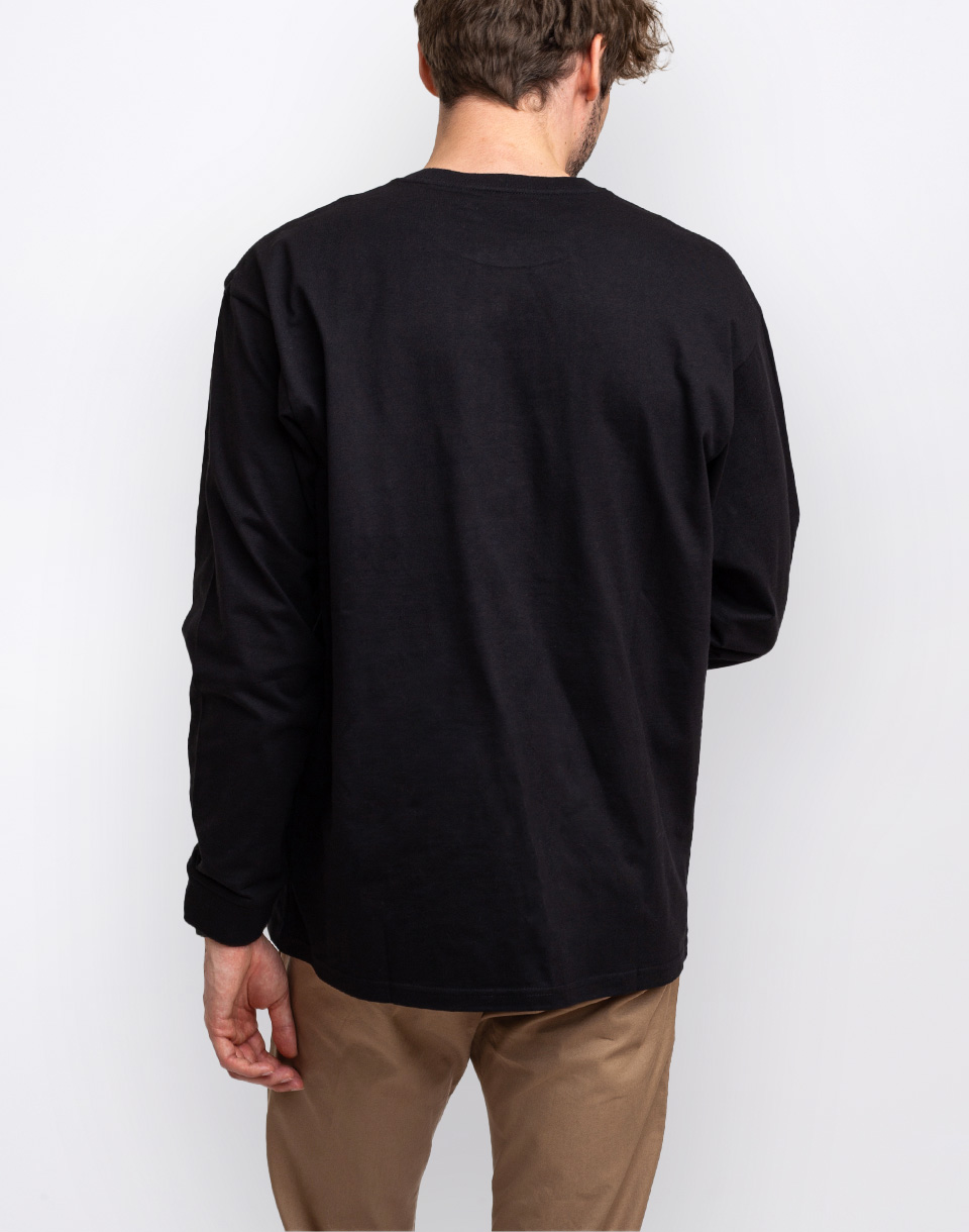Carhartt WIP L/S Chase T-Shirt Black / Gold S
