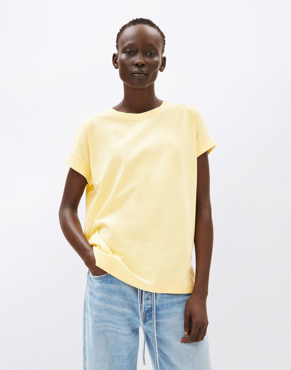 Tričko Armedangels Idaara 3057 early yellow