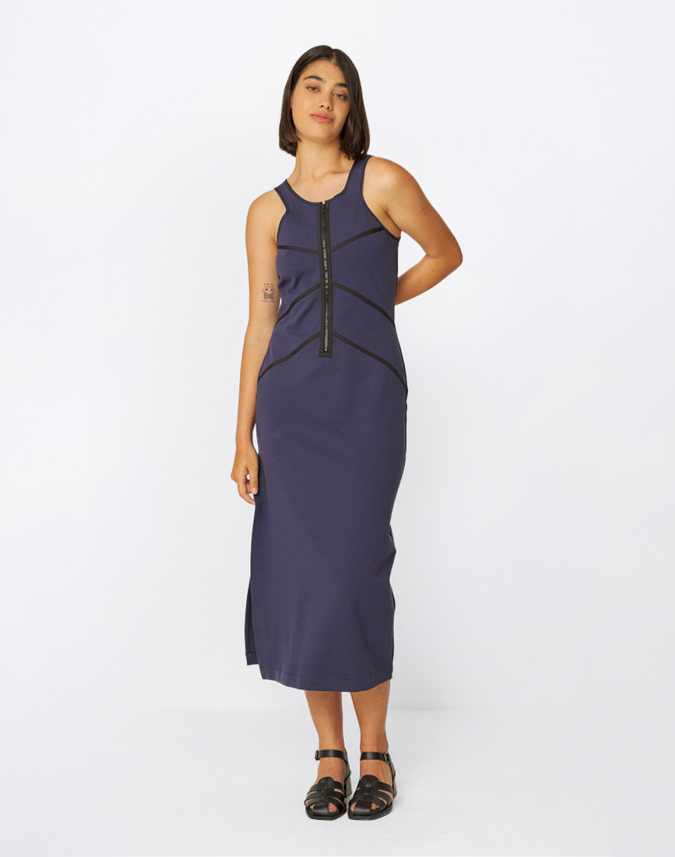 SKFK Dei Dress Navy Violet 40