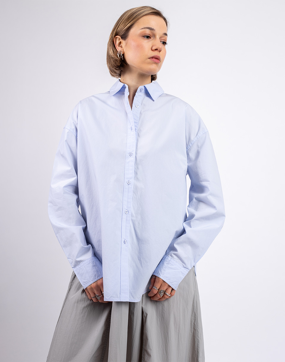 ECOALF Daria Shirt Woman Sky Blue M