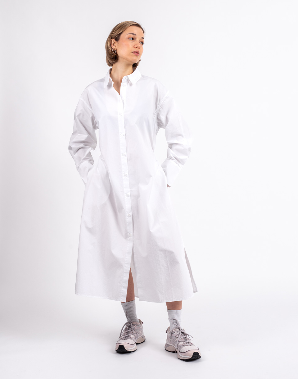 ECOALF Kaori Dress Woman White M