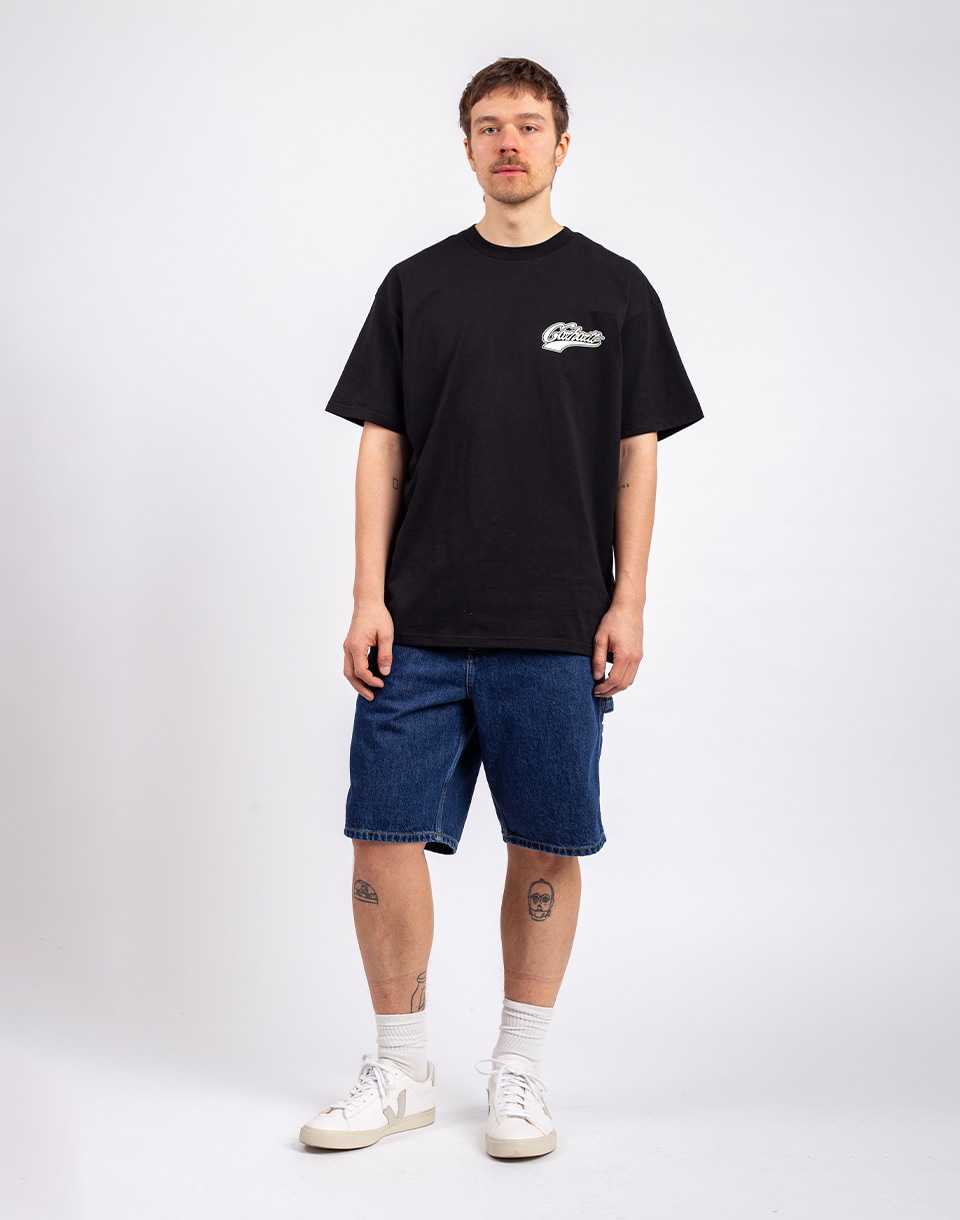 Carhartt WIP Single Knee Short Blue stone washed 32