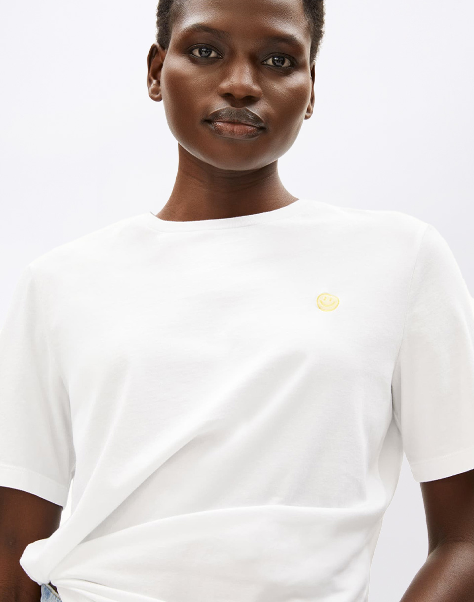 Armedangels Lualaa Icons 308white-yellow L