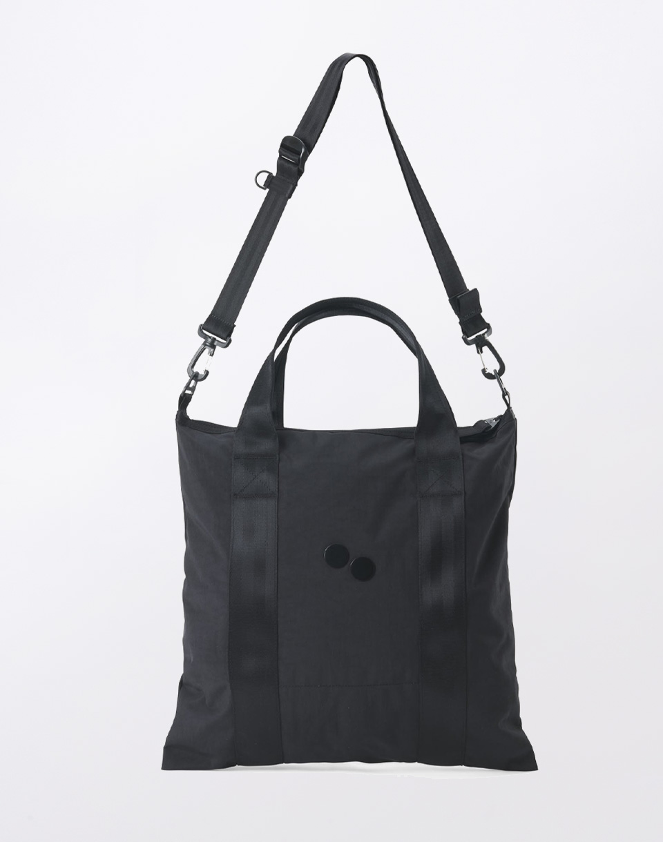Pinqponq Tote Bag Crinkle Black