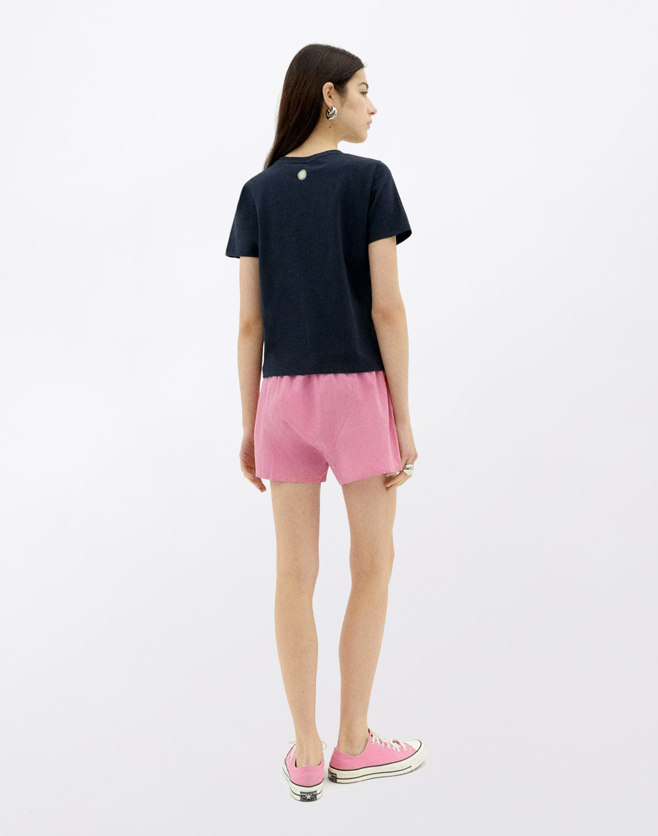 Thinking MU Navy Classic Sun T-Shirt Ida NAVY S