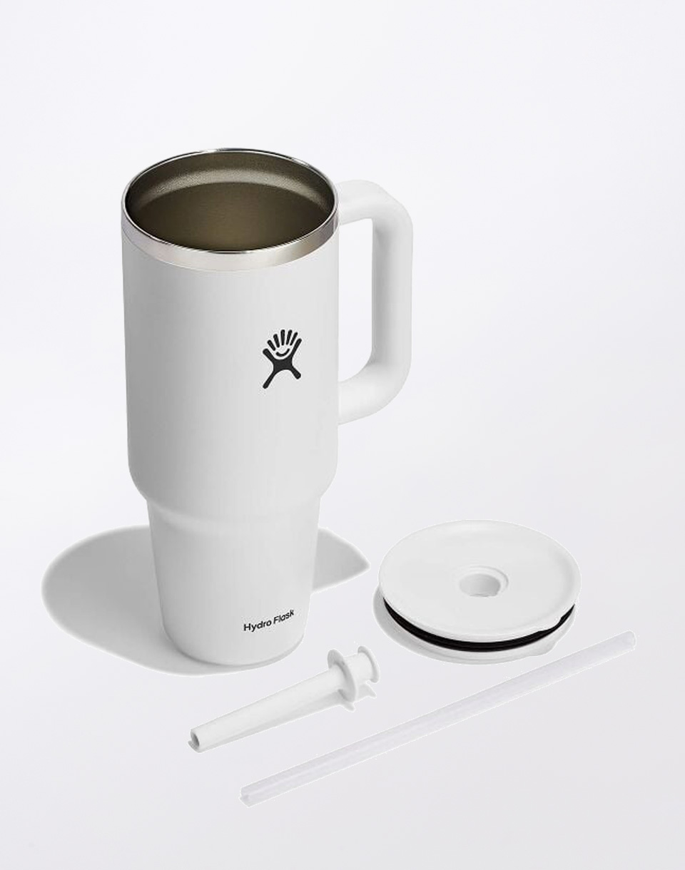 Hydro Flask Travel Tumbler 40 oz (1200 ml) White