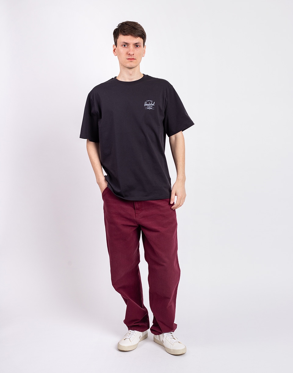 Herschel Supply Basic Tee Men's Black/White S