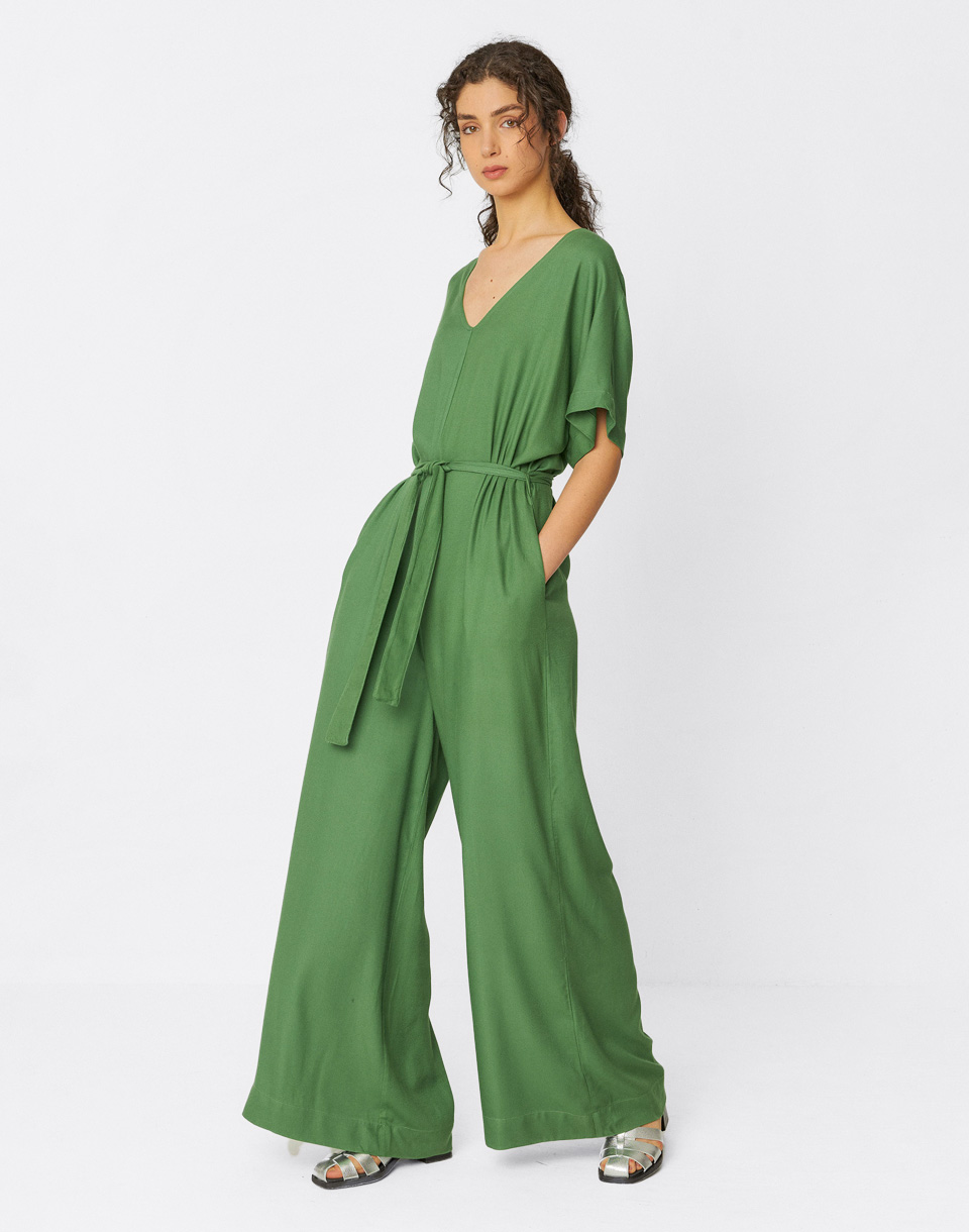 SKFK Kaie Jumpsuit G5 Basil Green 40