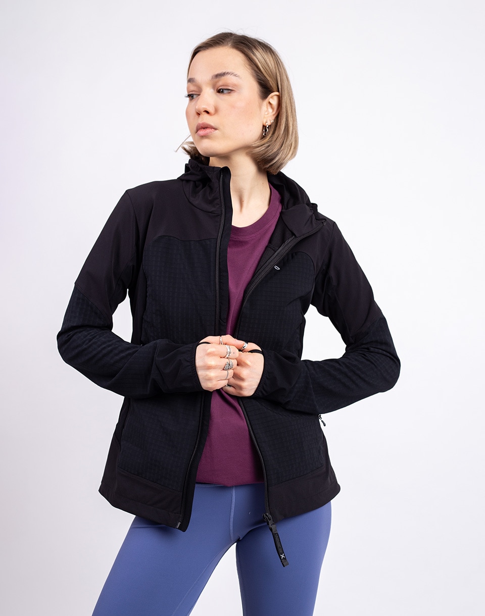 Montura Seed Hooded Jacket Woman 90 BLACK S