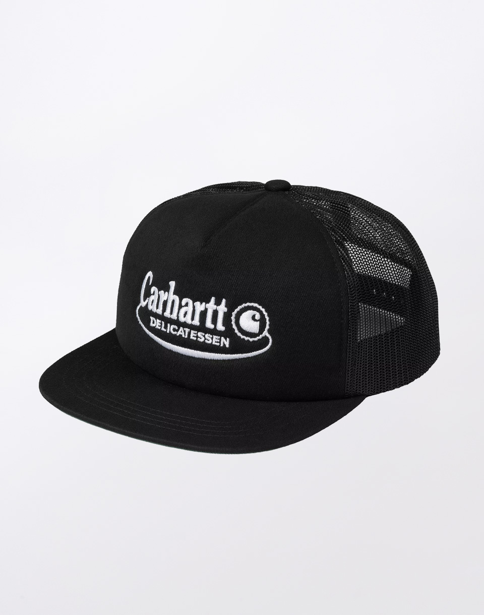 Carhartt WIP Graphic Trucker Cap Black/Black