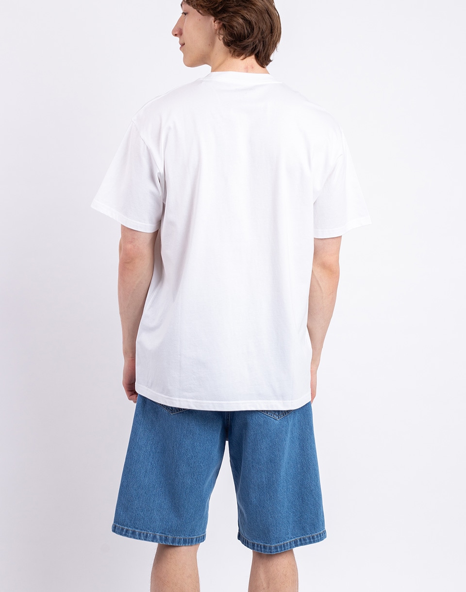 Carhartt WIP S/S Pocket Heart T-Shirt White/Red L