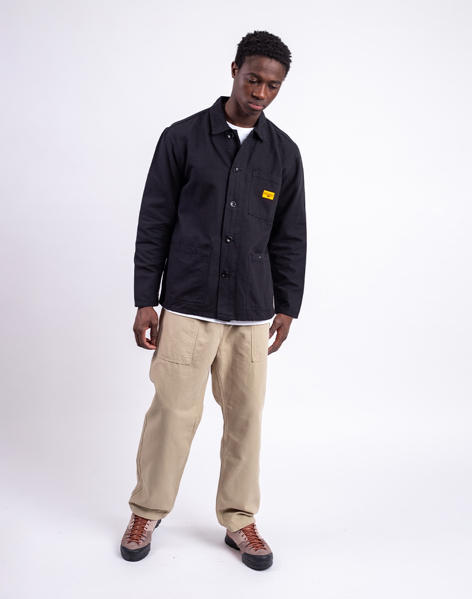 Service Works Canvas Chore Shirt BLACK S