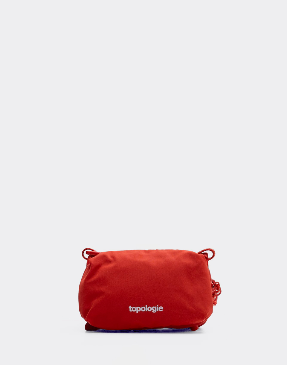 Topologie Mini Bottle Sacoche Red Tech Sateen
