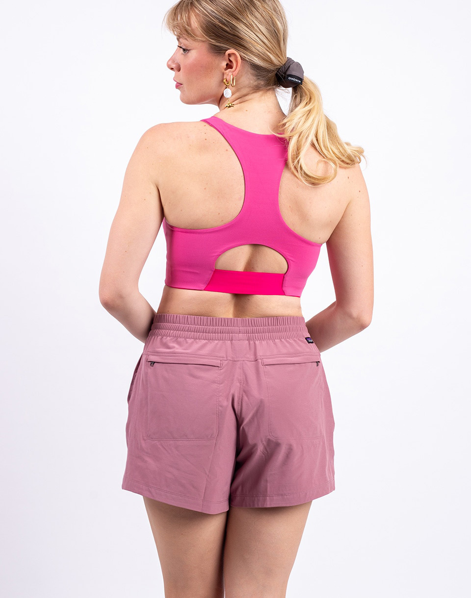 Patagonia W's Maipo Mid Impact Bra Luminous Pink S