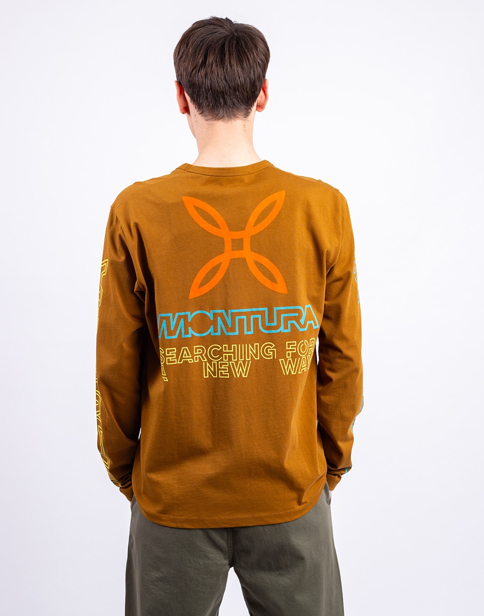 Tričko Montura New Way Maglia 140 BRONZE BROWN