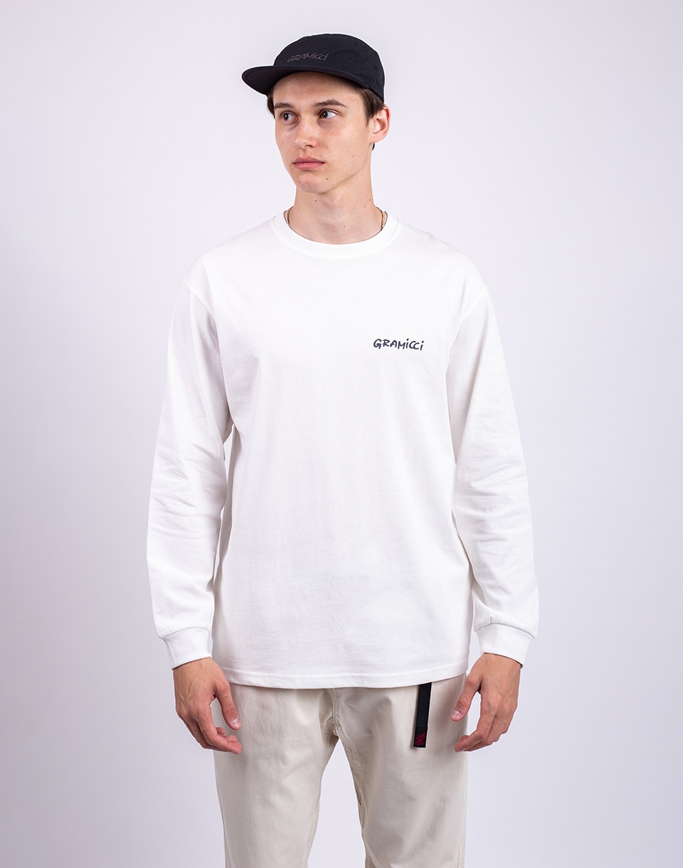 Gramicci Geared Up L/S Tee WHITE M
